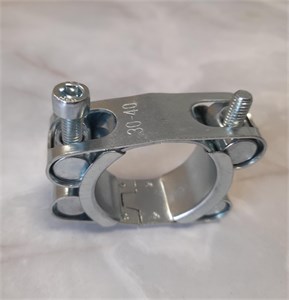 Хомут шланга двухболтовой силовой W1 2787