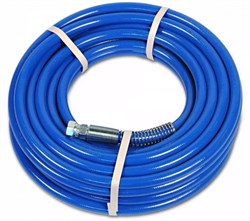 Рукав термопластиковый d=3/8 P=304Бар 15 метров NPSM желтый с пружинами 2890